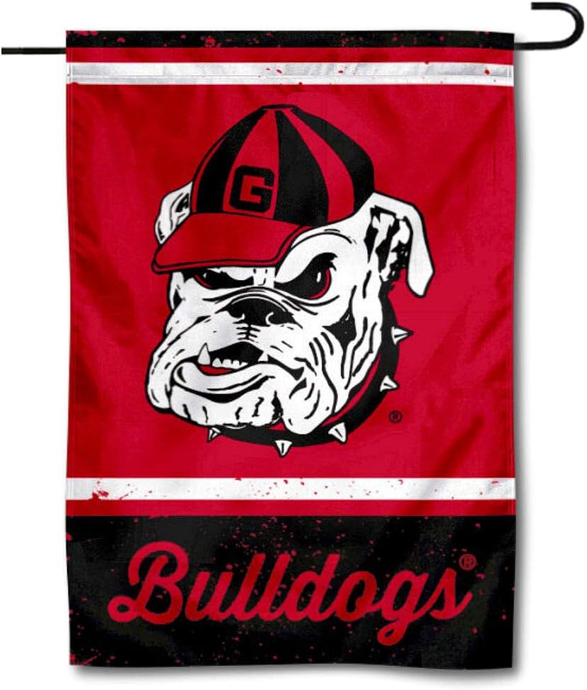 WinCraft UGA Bulldogs Throwback Vintage Retro Garden Flag