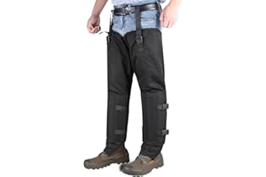 HUNTARMOR Snake Guard Gaiter Chaps: Durable Total Protection Snake Chaps, Ankle to Thigh Snake Chap, Legs from Snake Bites