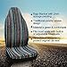 uxcell Automotive Universal Baja Blanket Bucket Seat Cover for Car SUV
