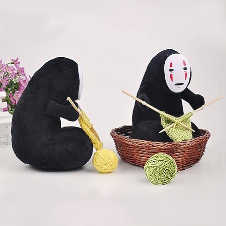 Amazon Co Jp 千と千尋の神隠し カオナシ ねいぐるみ セーターを編む カオナシ 誕生日 プレゼント 緑 ドラッグストア