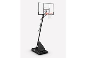 Spalding 54" Hercules Acrylic Portable Basketball System Gray