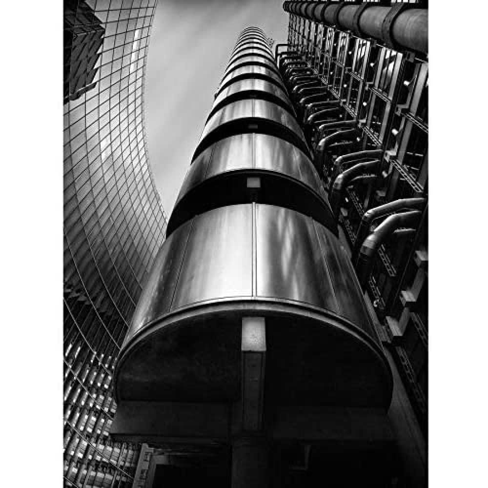 Artery8 Warby Lloyds London Long Exposure City Photo Art Print Canvas Premium Wall Decor Poster Mural