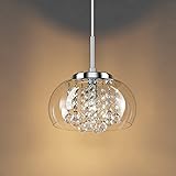 baunoisk Glass Pendant Lights Kitchen Island Seeded