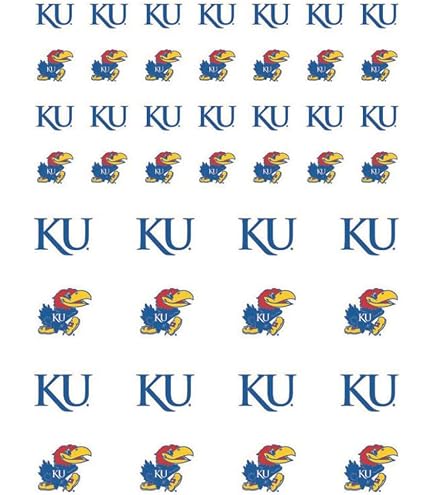 Kansas State Wildcats Decal Sticker Pack - 12 Mini Team Color Vinyl Decals, Officially Licensed