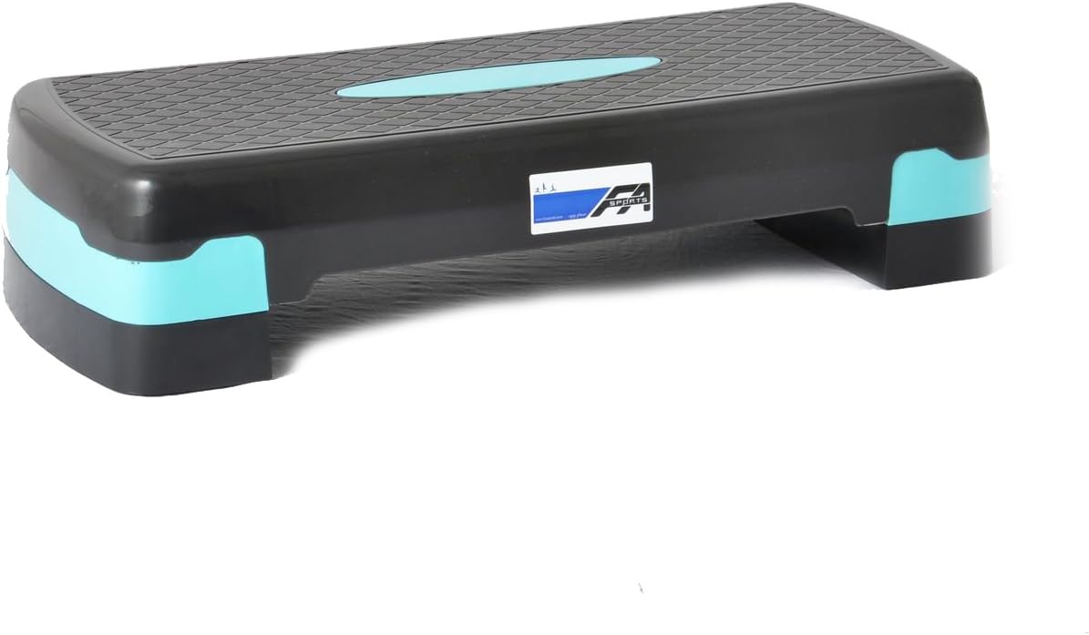 10027 Aerobic Stepper Quilt Board Pattern Black/Ocean Blue