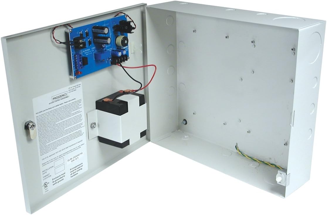 Honeywell - Pro22enc3 - Pro2200 Remote Encl W/ps& Batt