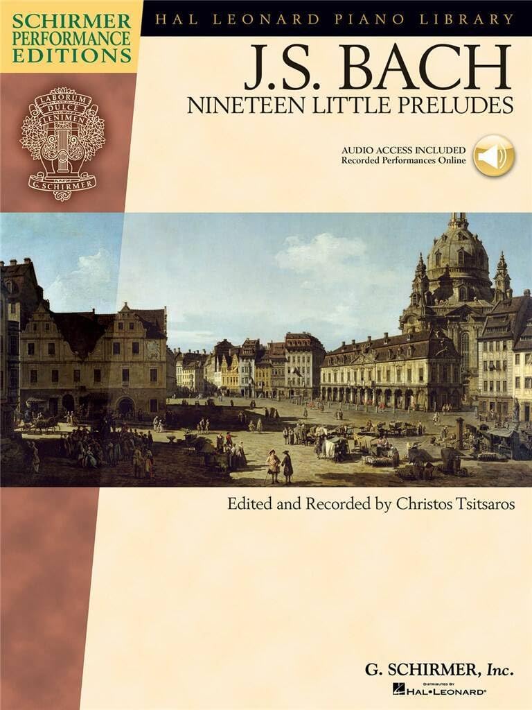 J.S. Bach: Nineteen Little Preludes (Schirmer Performance Edition) (Schirmer Performance Editions: Hal Leonard Piano Library) (Includes Online Access Code)