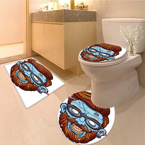 Amazon Miki Da トイレ クッション スーツ ヒップホップ アート キャラクター バンド イベントベクター アート バスルーム アクセサリー 14 X16 D28 24 X48 Mttz W c40xk36 D70 C1xk60 浴室足ふきマット ホーム キッチン オンライン通販