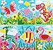 FYZ Brothers EVA Mosaic Sticker Children's DIY Educational Toys EVA Hand-Made Sticker (Butterfly,Elephant,Tyrannosaurus,Elephant,Fish,Crane,Platypus)