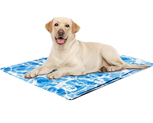 Shinyee 2019 Kühlmatte für Hunde, Katzen und Haustiere, selbstkühlende Kissen, Bett Sofa im Sommer, ideal für Zuhause und Reisen und Autos