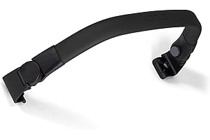Joolz Aer2 Bumper Bar – Foldable Baby Bumper -Stays on Your Aer2 Stroller When Folded - Easy One-Hand Open on Both Sides - Soft Grip Handle - Joolz Must-Have Stroller Accessory (Black Carbon)