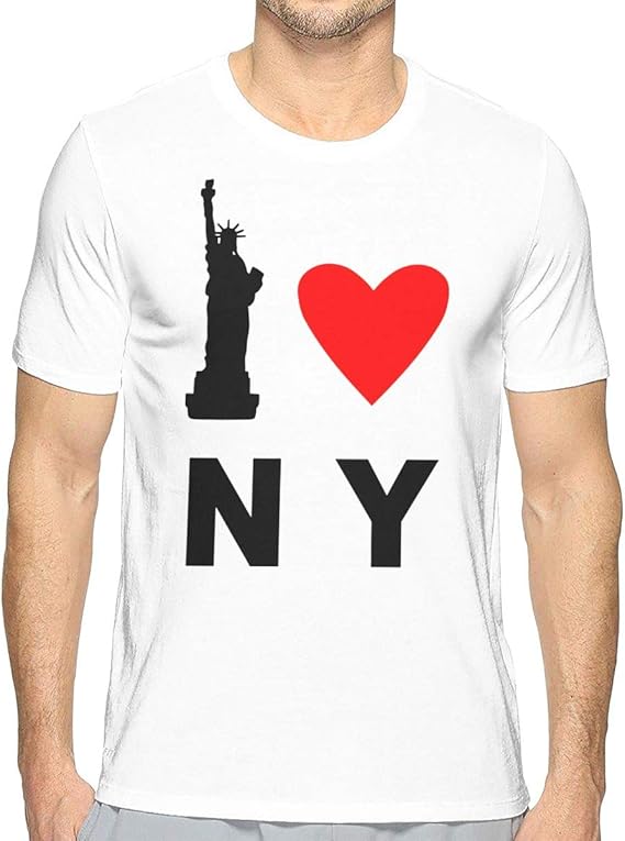 Amazon Co Jp ニューヨーク大好き Tシャツ メンズ 半袖 夏 薄手 吸汗速乾 汗染み防止 快適な おもしろ おしゃれ 服 ファッション 小物