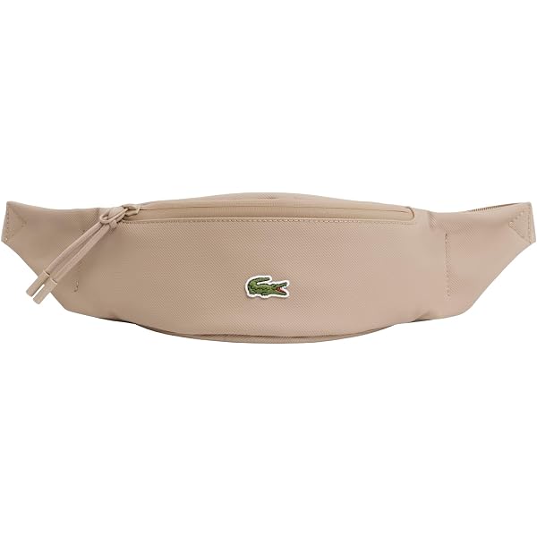 Amazon.com | Lacoste Mens Unisex LCST Zippered Belt Bag, Green