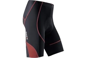 Santic Men's Cycling Shorts Padded Bicycle Riding Pants Bike Biking Clothes Cycle Wear Tights