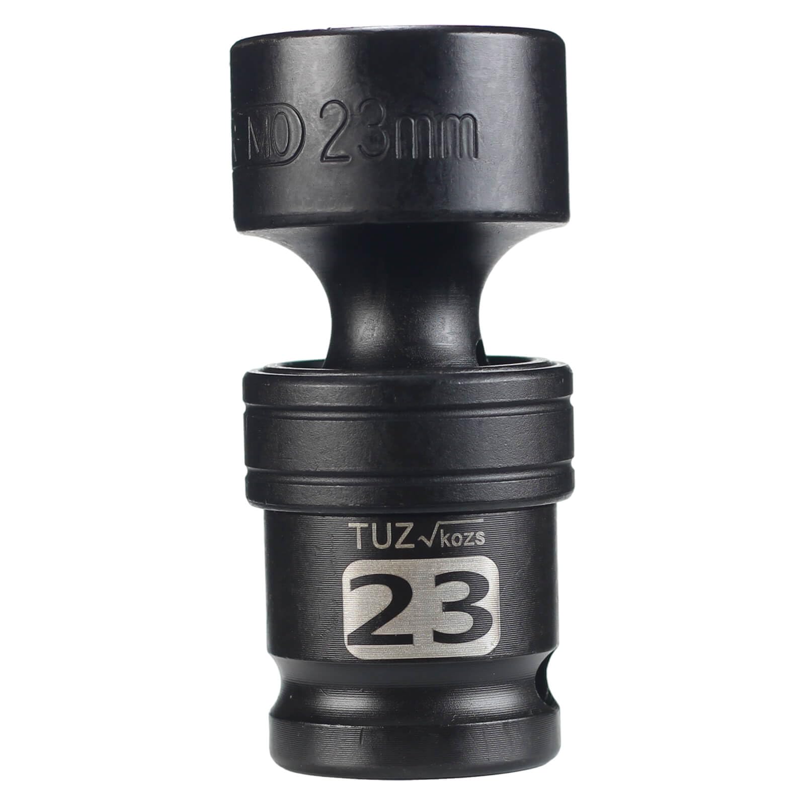 Photo 1 of 1/2" Universal Joint Socket.1/2-Inch Drive Shallow Impact Universal Joint Swivel Socket.Chrome Molybdenum Steel.6 Point, Metric 23mm