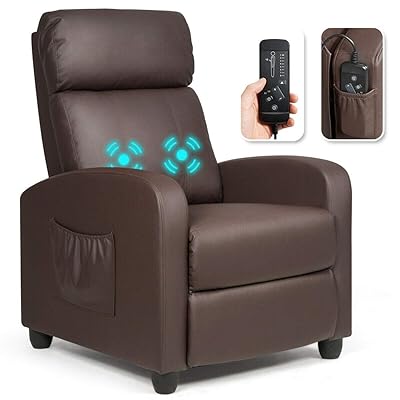 Massage Chair Vibrating Recliner Deluxe Ergonomic Martinique | Ubuy