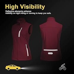 33,000ft Women's Lightweight Running Vest Outerwear