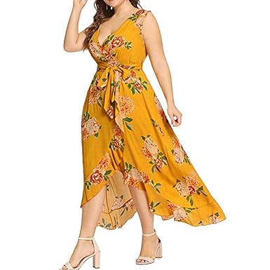 yellow sundress plus size