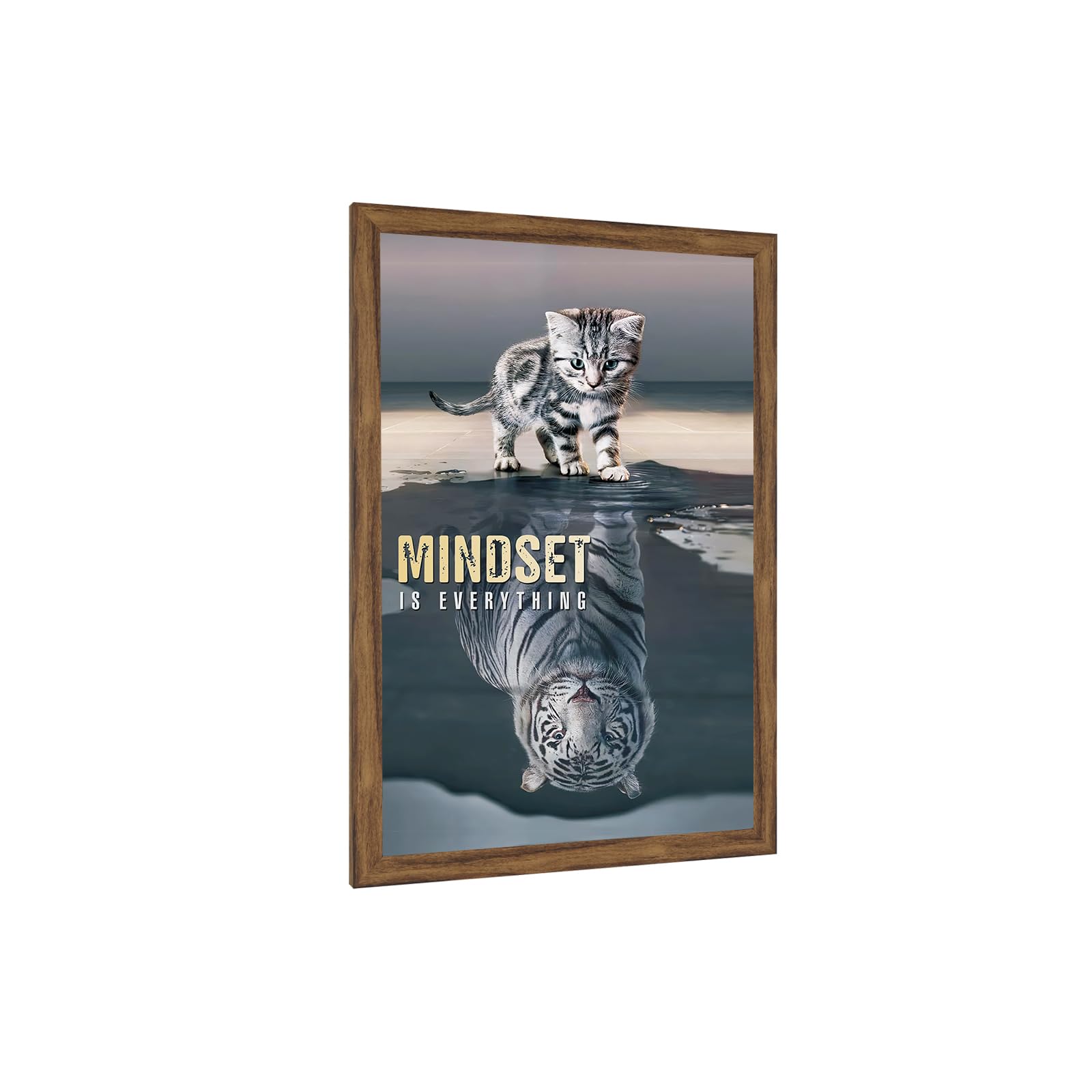 Photo 1 of 11x14 Frame Rustic Brown, Distressed 14x11 Picture Frame, Art Pic Hanging Poster Frame, 11 by 14 Wall Hanging/Tabletop, Horizontal/Vertical Display Gallery Family Wedding Memorial Pic Frame Gift