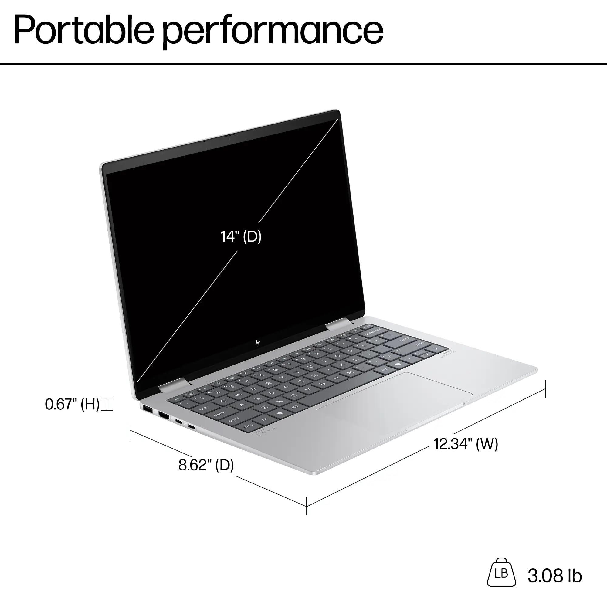 HP Envy x360 2-in-1 Laptop (14