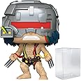 POP Marvel: Wolverine 50th Anniversary - Weapon X Funko Vinyl Figure (Bundled with Compatible Box Protector Case), Multicolor, 3.75 inches