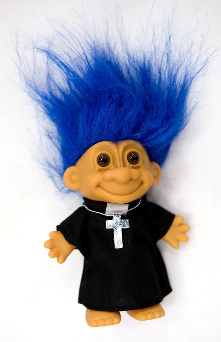 blue troll doll