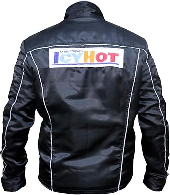 Death Proof Mans Kurt Stuntman Mike Russell Black Satin Jacket At Amazon Men S Clothing Store