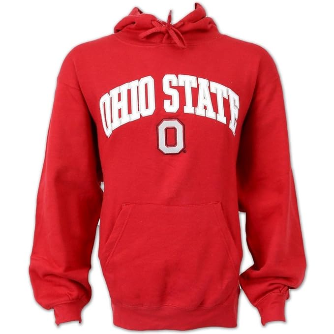 Amazon.com : Ohio State Buckeyes Mens Hooded Sweatshirt Twill - XL - Red : Clothing