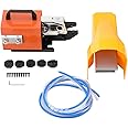 HOTSTORE Pneumatic Crimping Machine Am-10,Air Powered Wire Terminal Pneumatic Crimper Plier Machine Crimping Up to 16mm² with 5 Optional Die Sets for Various Kinds of Terminals