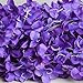 Crt Gucy 2 Pack 13 FT Artificial Hydrangea Flower Vine Wisteria Vines Cattleya Flowers Plants for Home Hotel Office Wedding Party Garden Craft Art Décor, Dark Purple