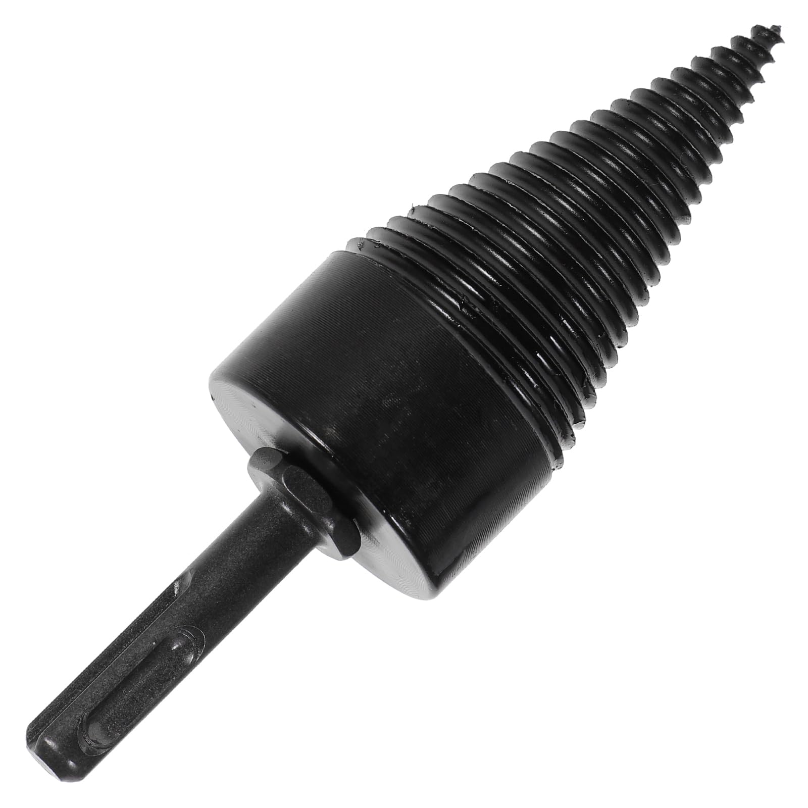 DOITOOL 42Mm Wood Splitter Drill Bit Electric Firewood Splitting Tool with Triangle Handle Anti-Skid Groove Design for Household and Outdoor Log Splitting