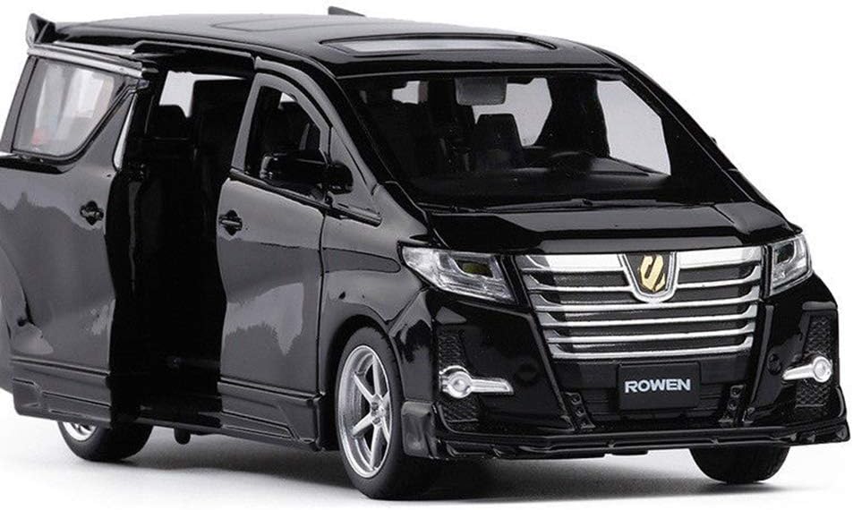 Model Car Toy 1:32 Scale Collection Light&Sound Best Gift Toyota Alphard MPV Diecast