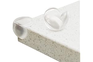 BÉBÉ EARTH Bebe Earth Baby Proofing Corner Protectors, 24 Furniture Corner Guards Bumpers for Table - Clear Child Safety Protector for Home, New Parents and Couples