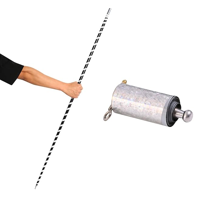 Listenwind Magic Pocket Staff Portable Martial Arts Metal Staff 110CM