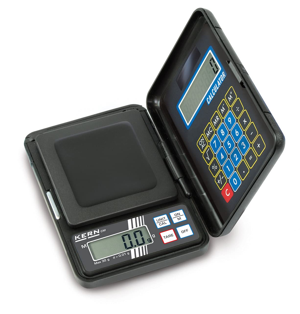 KERN Pocket Balance 1g to 1000g, Digital, Schwarz, Plastic, Handheld, 0.1g Accuracy, 180g Max Capacity — image 1
