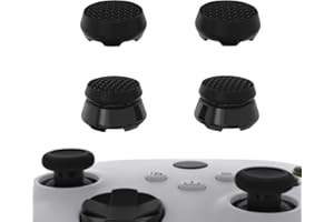 PlayVital FPS Thumbstick Extenders for Xbox Series X/S & Xbox One Controller, 2 High Raise + 2 Mid Dome Joystick Caps, Thumbs