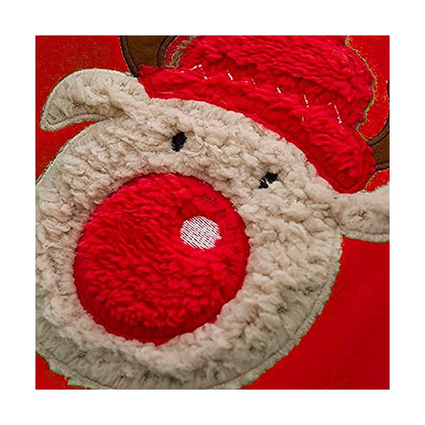 Mealeaf Toddler Infant Baby Girls Boys T Shirt Christmas Deer Print Sweatshirt Blouse Tops Clothes Set 0-5t Red - Image 4
