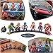 Yingred Marvel Titan Hero Series Exclusive-Iron Man、Hulk、Thor、Spider-Man、Captain America、Hulkbuster 6 Figure Set/Car Decoration
