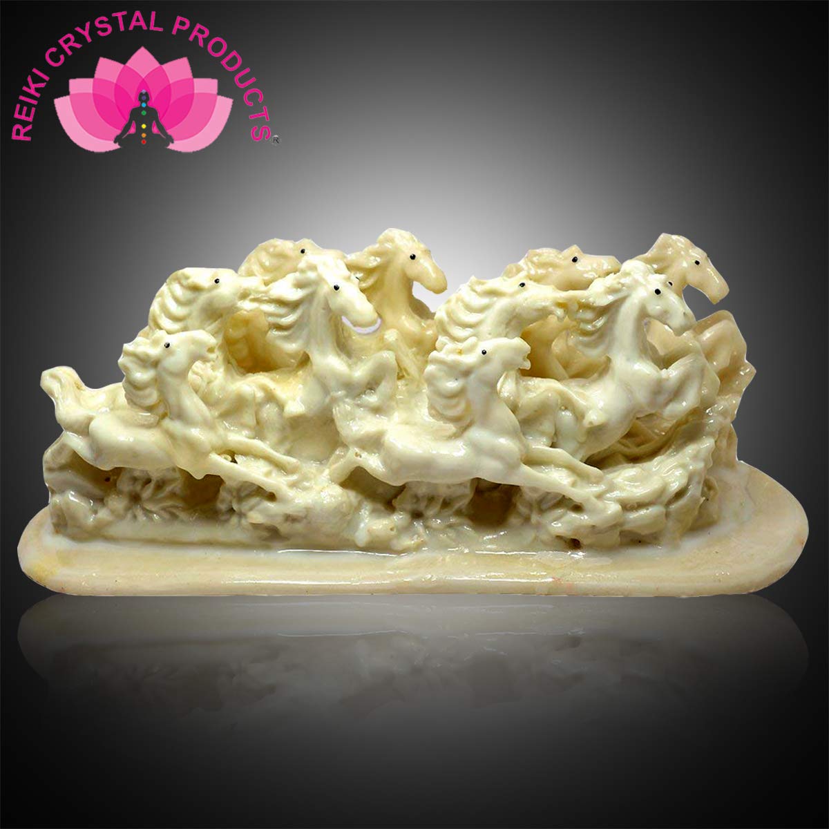 Buy Reiki Crystal Products Vastu Feng Shui Victory 12 Running Horses