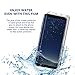 Omnifense Galaxy S8 Plus Screen Protector Privacy 2-Way Anti Spy (2-Pack) Curve Fit Soft Film (NOT Tempered Glass) for Samsung S8+ with 1-Pack Back Skin Protector