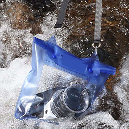 THEE DSLR SLR Camera Waterproof Bag Housing Case Pouch Cover for Canon Nikon