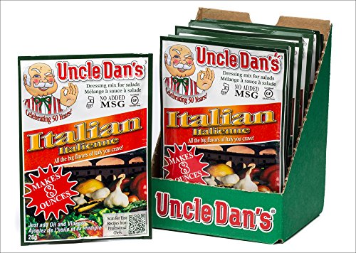 Uncle Dan's Italian Dressing, Dip, and Seasoning Mix - 12 Pack Case - Thumbnail 3