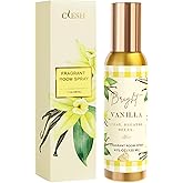 Room Spray, Bright Vanilla, 4 fl oz, Air Freshener for Home, Long-Lasting Odor Eliminator for Bathroom and Office