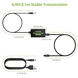 LiNKFOR 3.5mm to SPDIF Converter Analog to Digital
