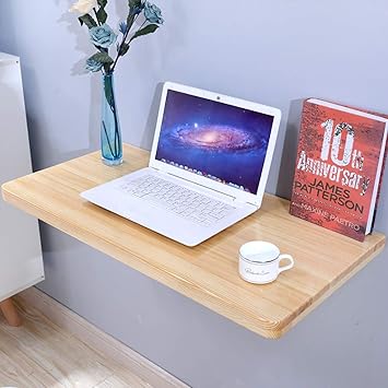 DFJU Klappbarer Wandtisch, Laptop-Schreibtisch Haushalt Holz Klapptisch