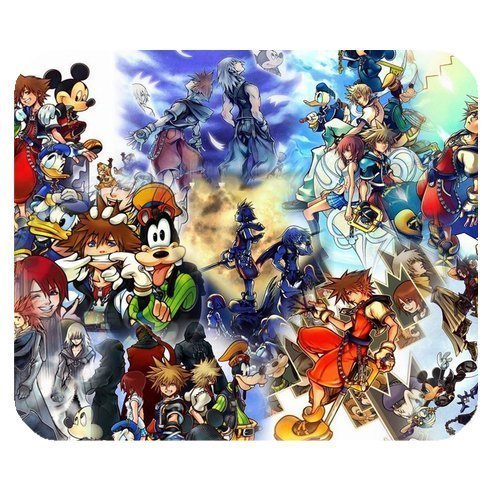 Kingdom Hearts Personalized Custom Gaming Mousepad Rectangle Mouse Mat / Pad Office Accessory And Gift Design-LL277