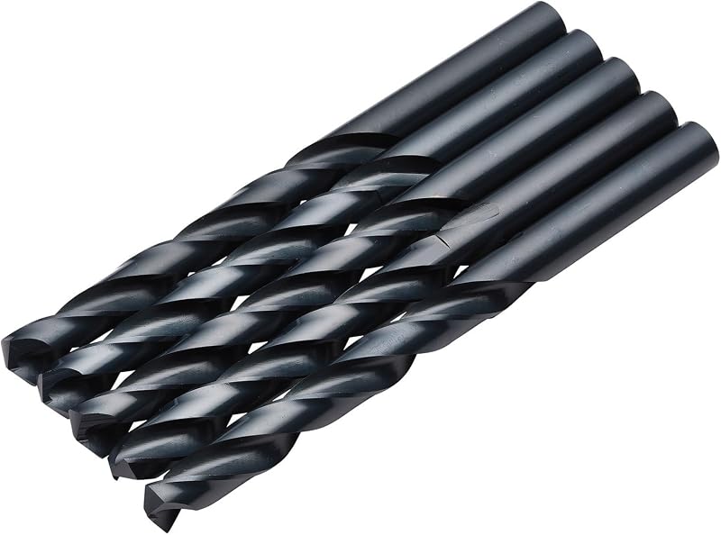 Draper 5pc Black HSS Drill Bit 12.0mm x 151mm 08847 for Metal Wood Plastic