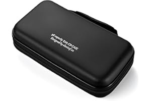 LIOVODE DVD Case, EVA CD Case Holder Storage Organizer Portable Protective DVD Wallet Holder for Car