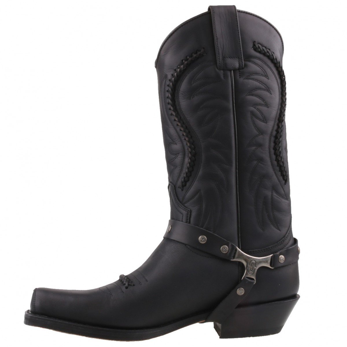 Sendra Boots Stivali Uomo Nero Nero Stivali urban-earth.co.uk