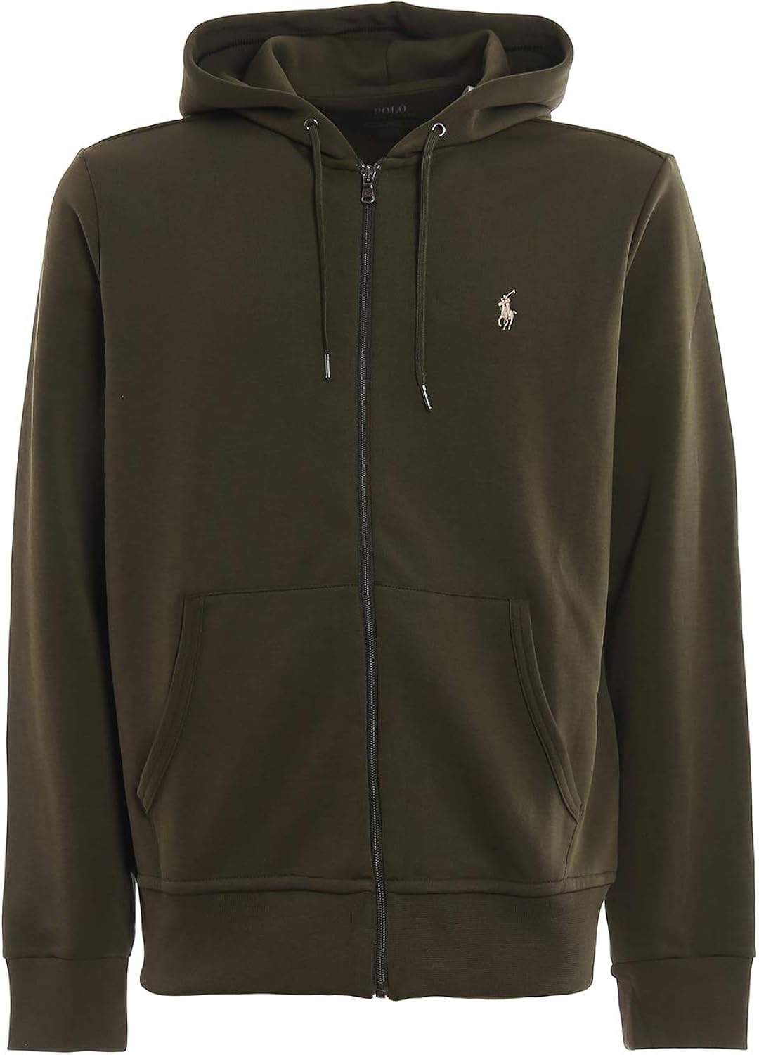dark green polo jacket